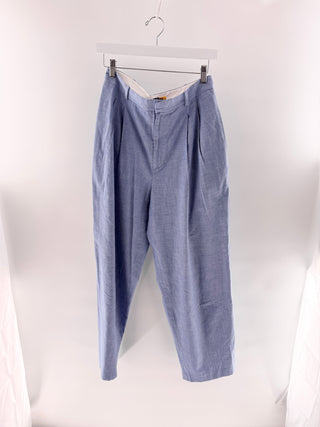 Polo Ralph Lauren Pleated wide leg trousers with a high rise tailored fit, 6