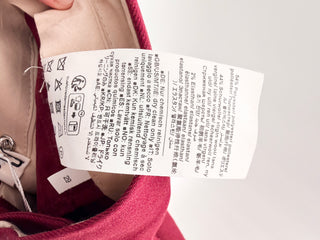Closed Tailored trousers with cuffed hems & signature logo pin at back, 29