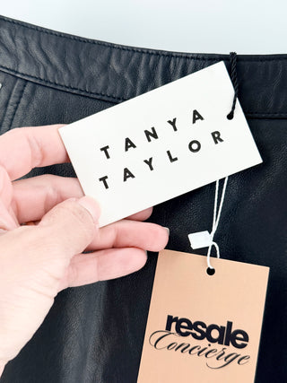 Tanya Taylor leather midi skirt, 6
