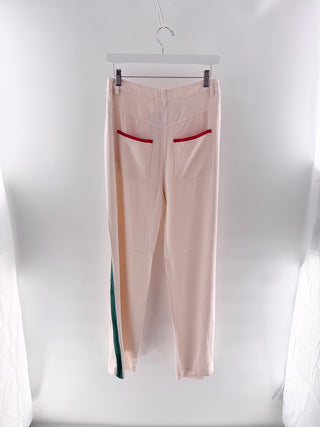 Cris Barros Tailored trousers with contrast side stripes, 40