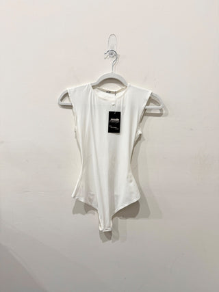 Alix sleeveless high neck bodysuit, XS