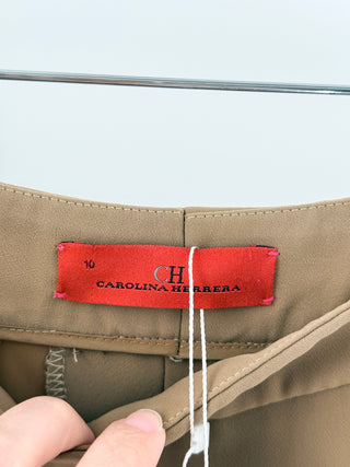 Carolina Herrera wide leg pants, L