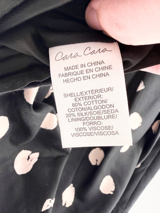 cara cara Printed mini skirt with pleats and belt, m