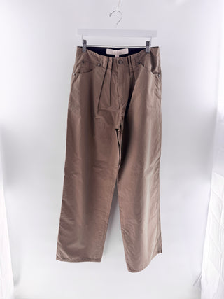 By Any Other Name Pleated trousers with relaxed tapered leg & utility style pockets, 8
