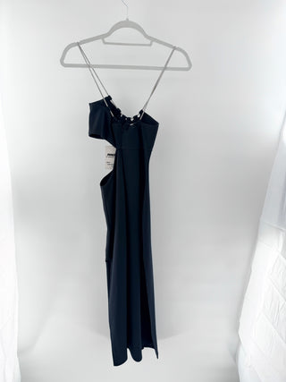 Lovers + Friends Charlotte Sleeveless Cutout Pencil Midi Dress Black Women's Small