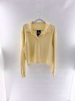 Helmut Lang long sleeve polo, L