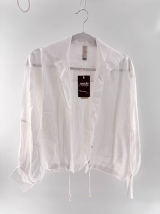 Adriana Fernandez Blouse & pleated pants set, M / S