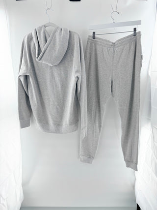 NWT Homage Miami Heat Go-To Hoodie & Jogger Pants Set Ash Gray Medium