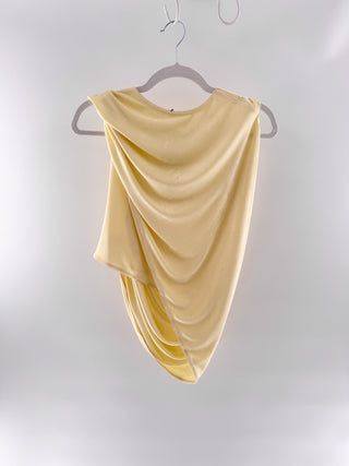 Anna October Draped jersey top & maxi skirt set with asymmetric detailing, L / M