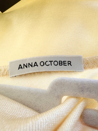 Anna October Draped jersey top & maxi skirt set with asymmetric detailing, L / M