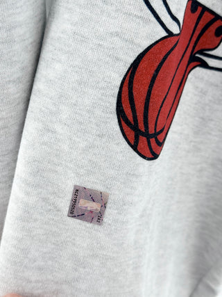 NWT Homage Miami Heat Go-To Hoodie & Jogger Pants Set Ash Gray Medium