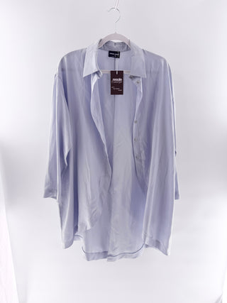 Giorgio Armani SS23 100% silk button down, 42