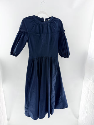 Ulla Johnson 100% cotton midi dress with puff sleeves, 2
