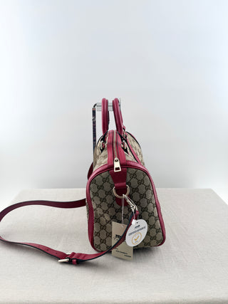 Gucci medium GG boston bag with long strap