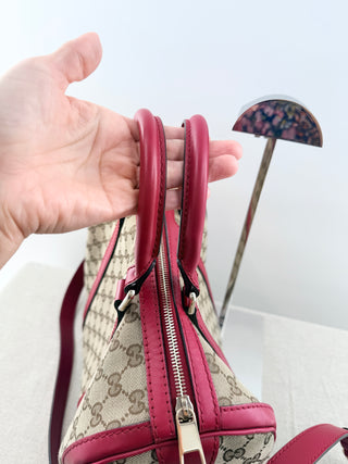 Gucci medium GG boston bag with long strap