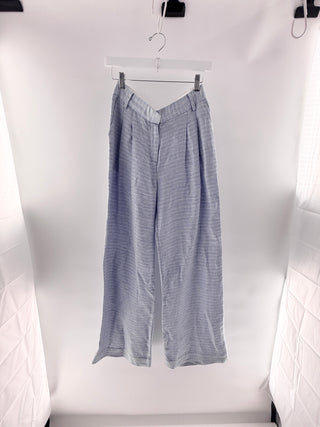 Ramy Brook Textured double breasted blazer & pleated wide leg pants set, 6 / 6