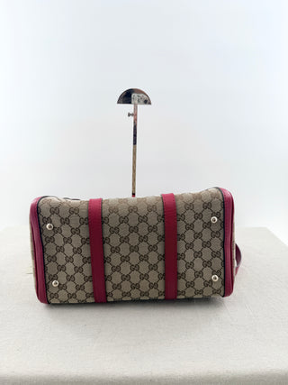 Gucci medium GG boston bag with long strap