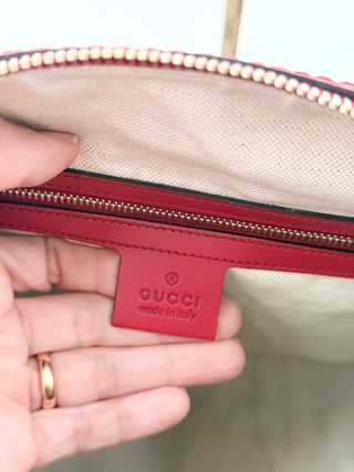 Gucci medium GG boston bag with long strap
