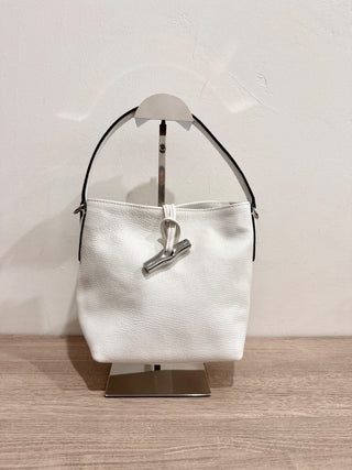 Longchamp le roseau mini essential leather bucket bag