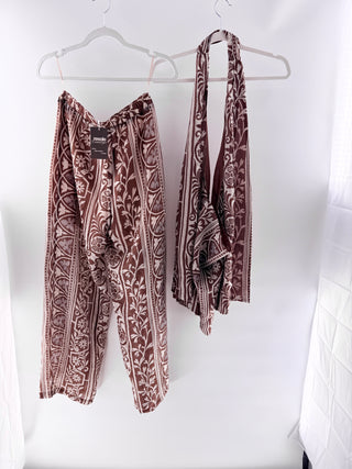 Lucy Paris Ornamental Patterned Two piece Set