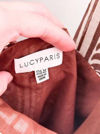 Lucy Paris Ornamental Patterned Two piece Set