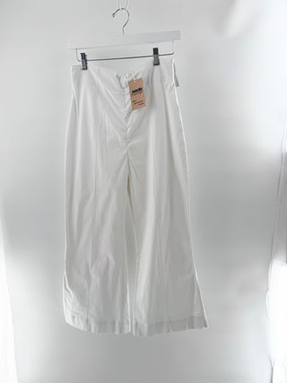 Silvia Tcherassi wide leg pants cropped, L