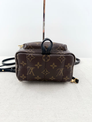 Louis Vuitton palm springs mini backpack in monogram