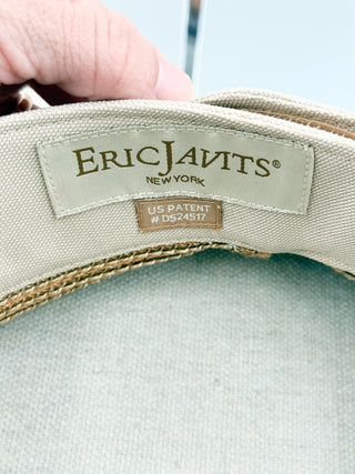 Eric Javits raffia vizor hat