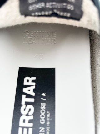 Golden Goose leather superstar sneakers, 40