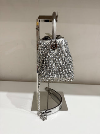 Michael Kors Limited-Edition Rosie Extra Small Metallic Faux Leather Shoulder Bag