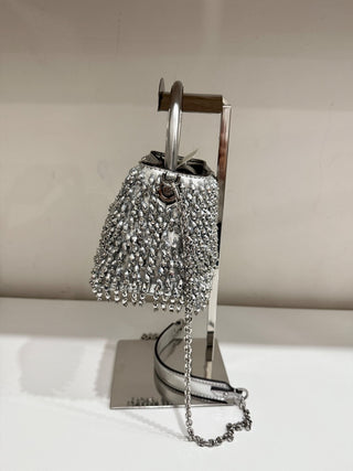 Michael Kors Limited-Edition Rosie Extra Small Metallic Faux Leather Shoulder Bag