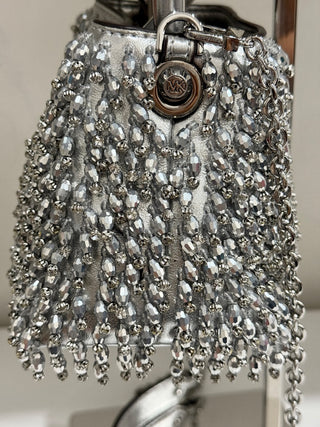 Michael Kors Limited-Edition Rosie Extra Small Metallic Faux Leather Shoulder Bag