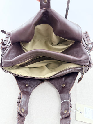 Chloe vintage python leather silverado leather bag
