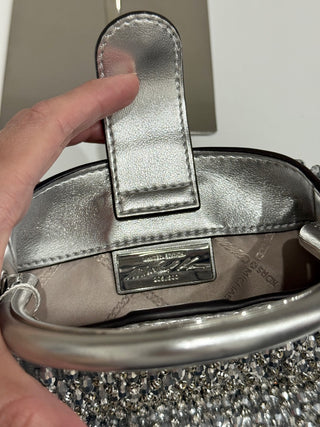 Michael Kors Limited-Edition Rosie Extra Small Metallic Faux Leather Shoulder Bag