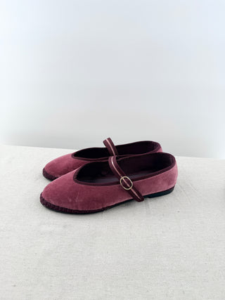 Flabelus mary jane flats velvet, 41
