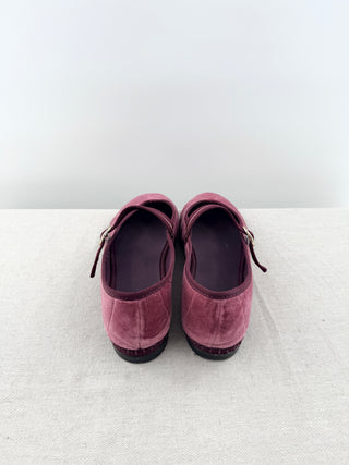 Flabelus mary jane flats velvet, 41