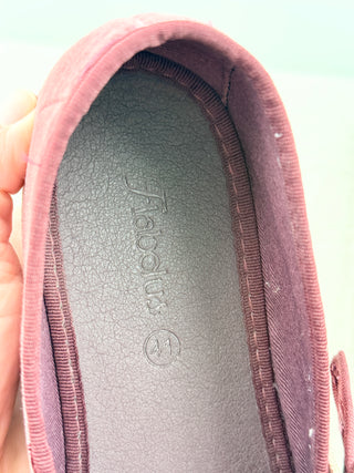 Flabelus mary jane flats velvet, 41