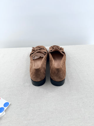 J crew suede loafers, 9.5