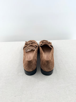 J crew suede loafers, 9.5
