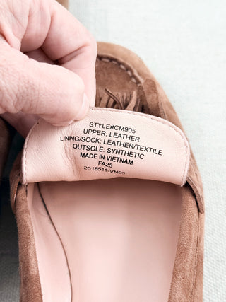 J crew suede loafers, 9.5