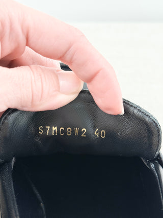 NWOT Valentino Garavani VLogo Quilted Chunky Loafers  Shoes Black Women's EU 40