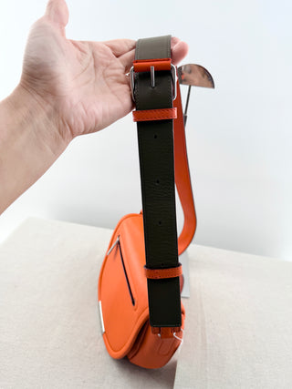 Marc Jacobs small leather flap bag with removable strap