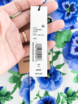 Alice & Olivia floral shorts, 4