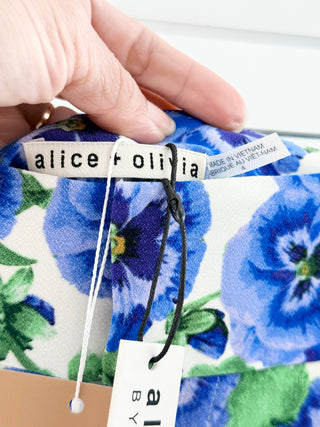 Alice & Olivia floral shorts, 4