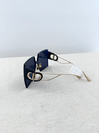 Dior oversized square acetate and metal sunglasses