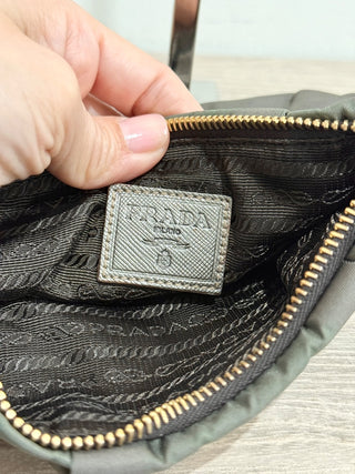 Prada small nylon zip pouch