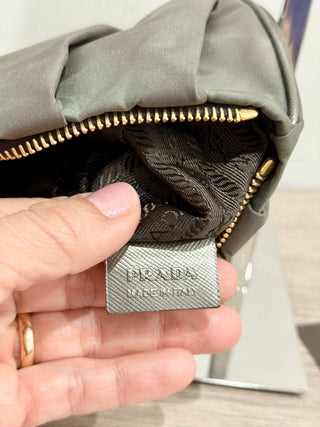 Prada small nylon zip pouch