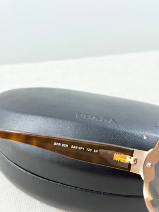 Prada vintage oversized metal sunglasses SPR 62 H