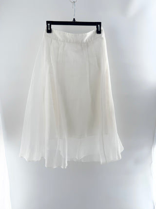 Alexis tulle layered midi skirt, S