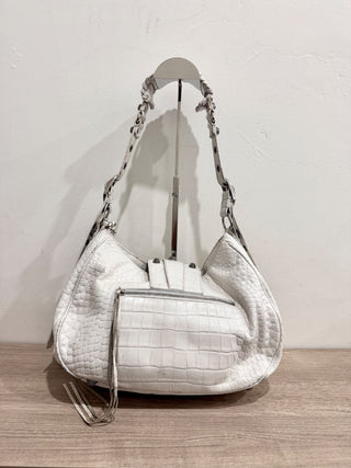 Balenciaga la cagole leather studded bag